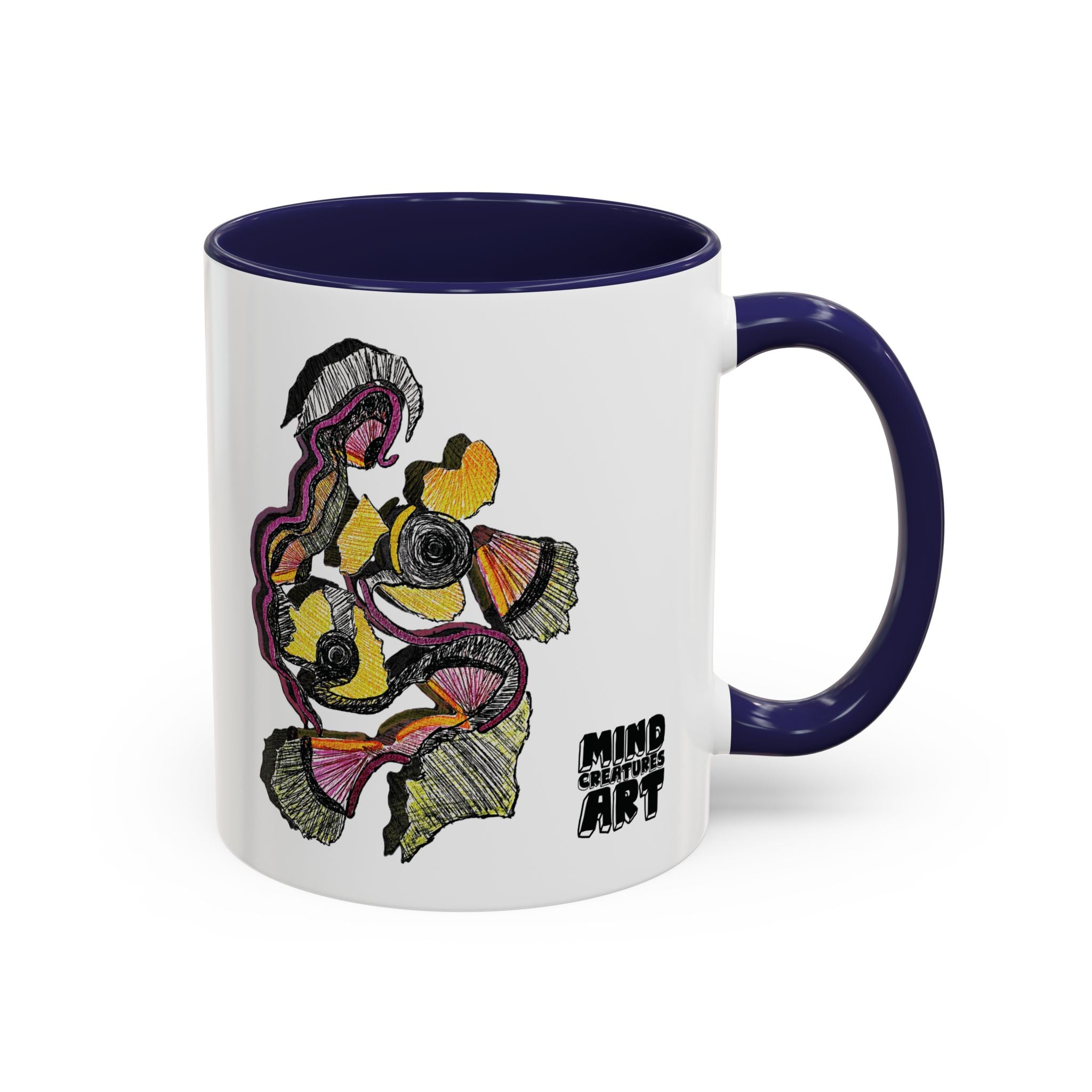 Crimson Teacher Accent Coffee Mug (11oz, 15oz)