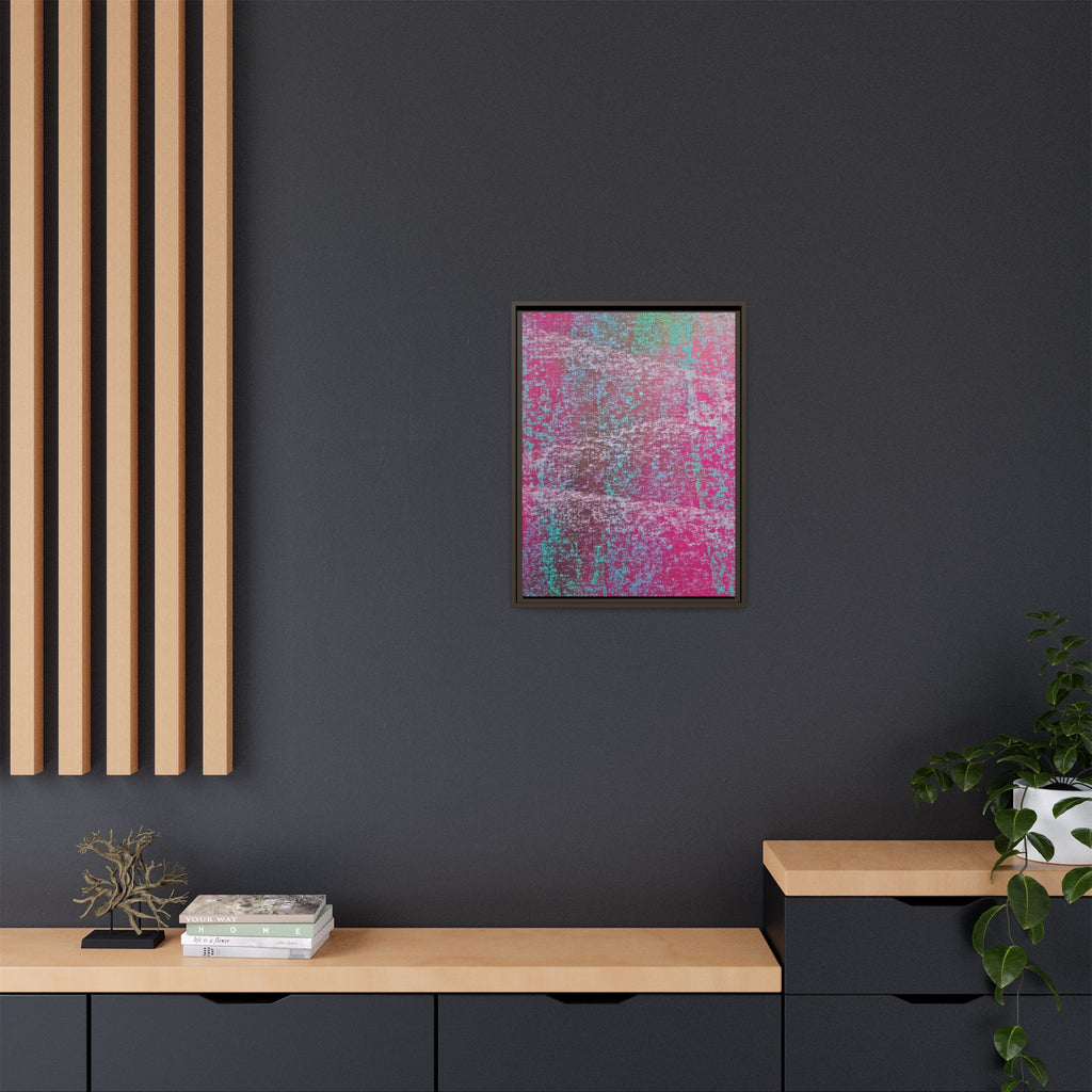 Hazy (V2) Matte Canvas, Framed