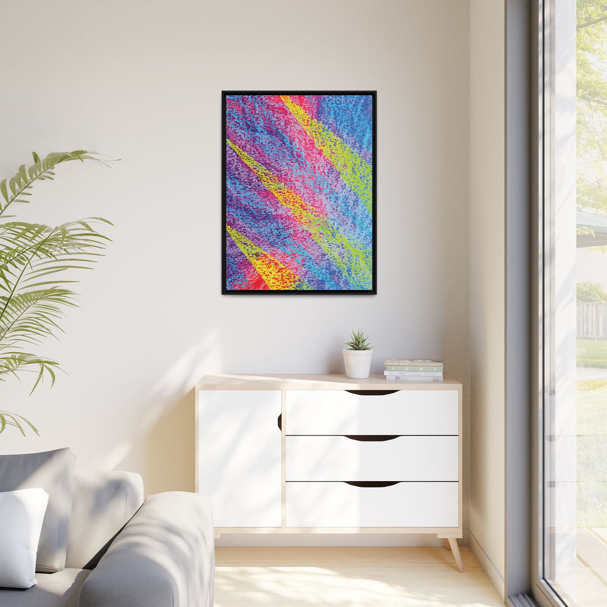 Spear Matte Canvas, Framed