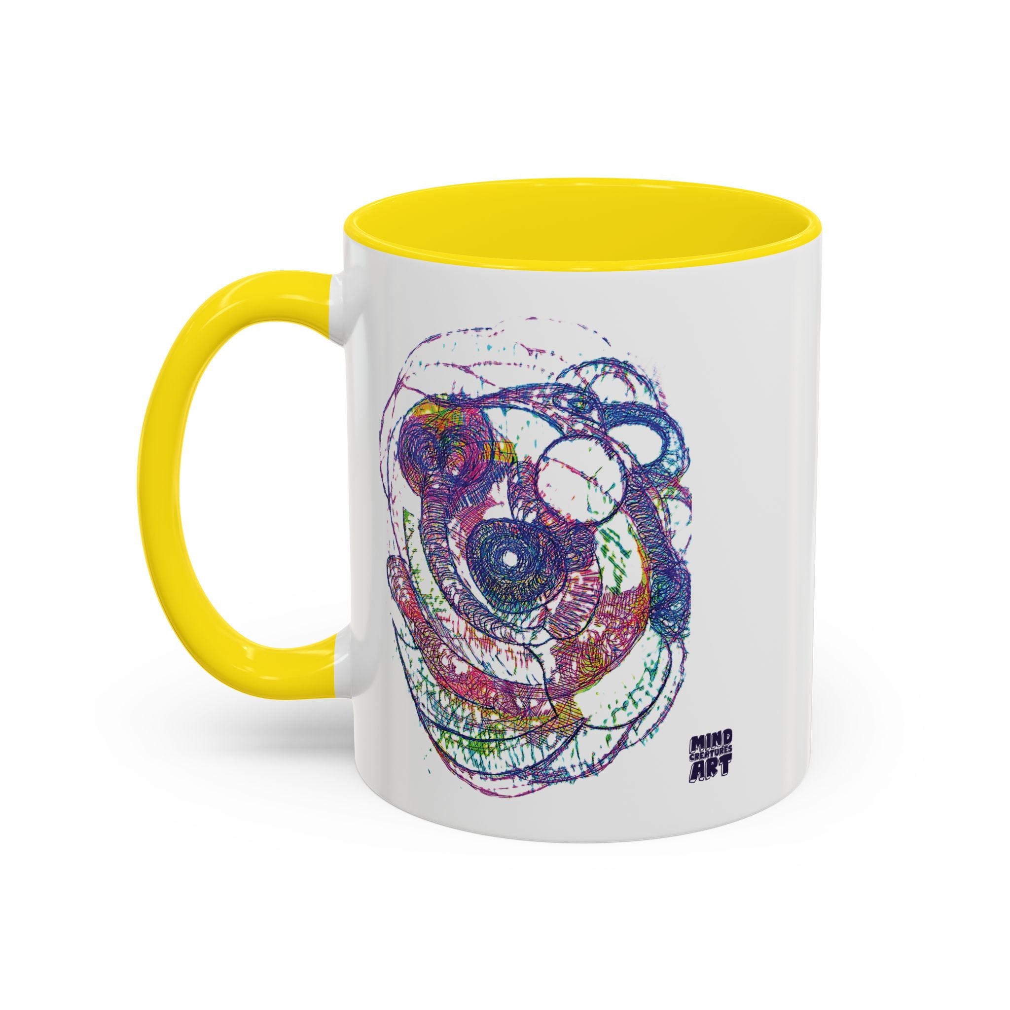 Spiraling Accent Coffee Mug (11oz, 15oz)