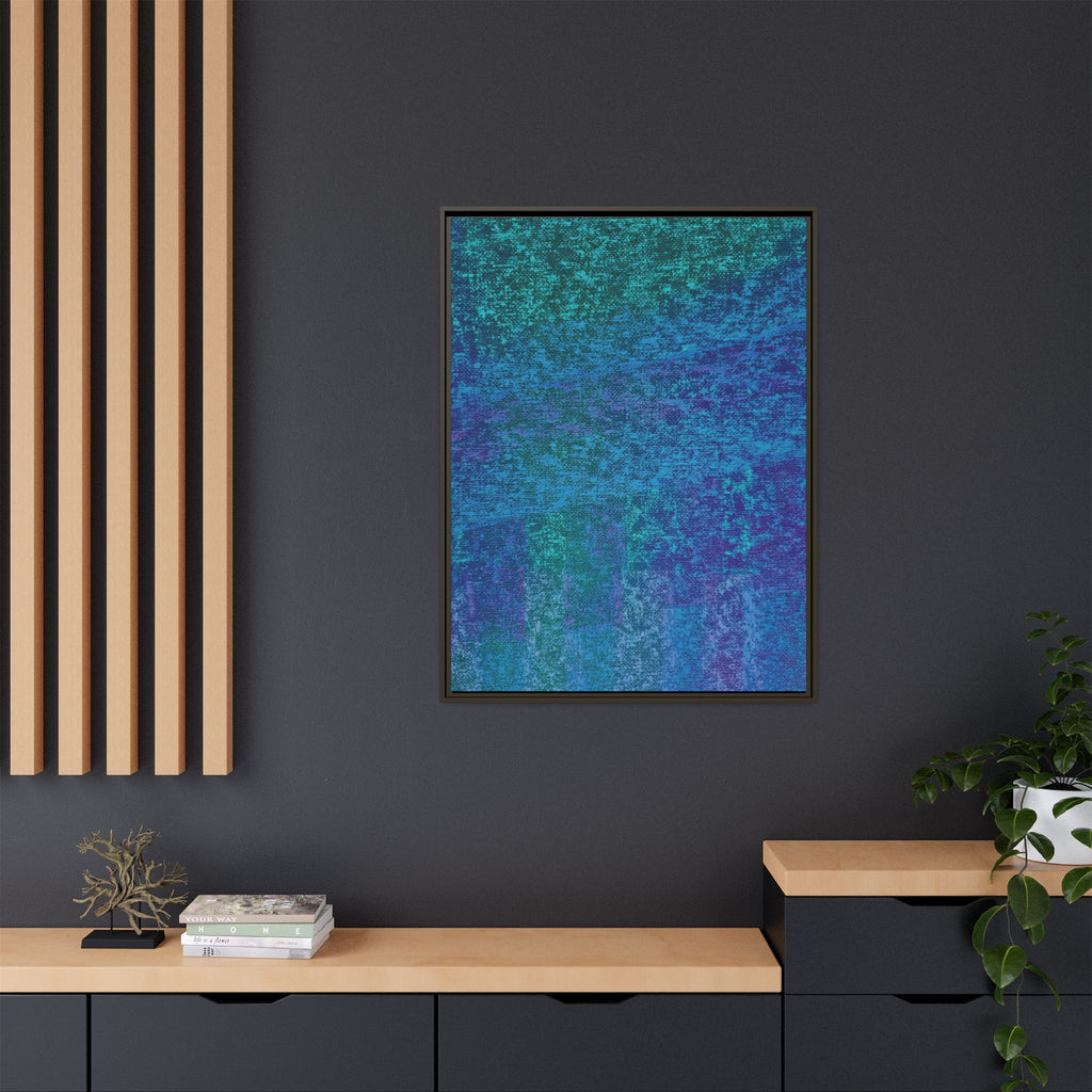 Oceanic Matte Canvas, Framed