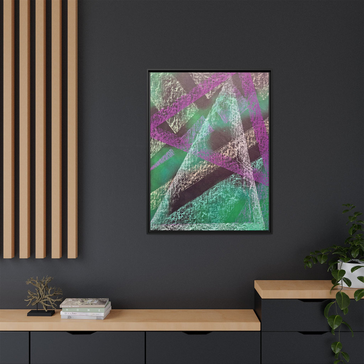 Believe (V3) Matte Canvas, Framed