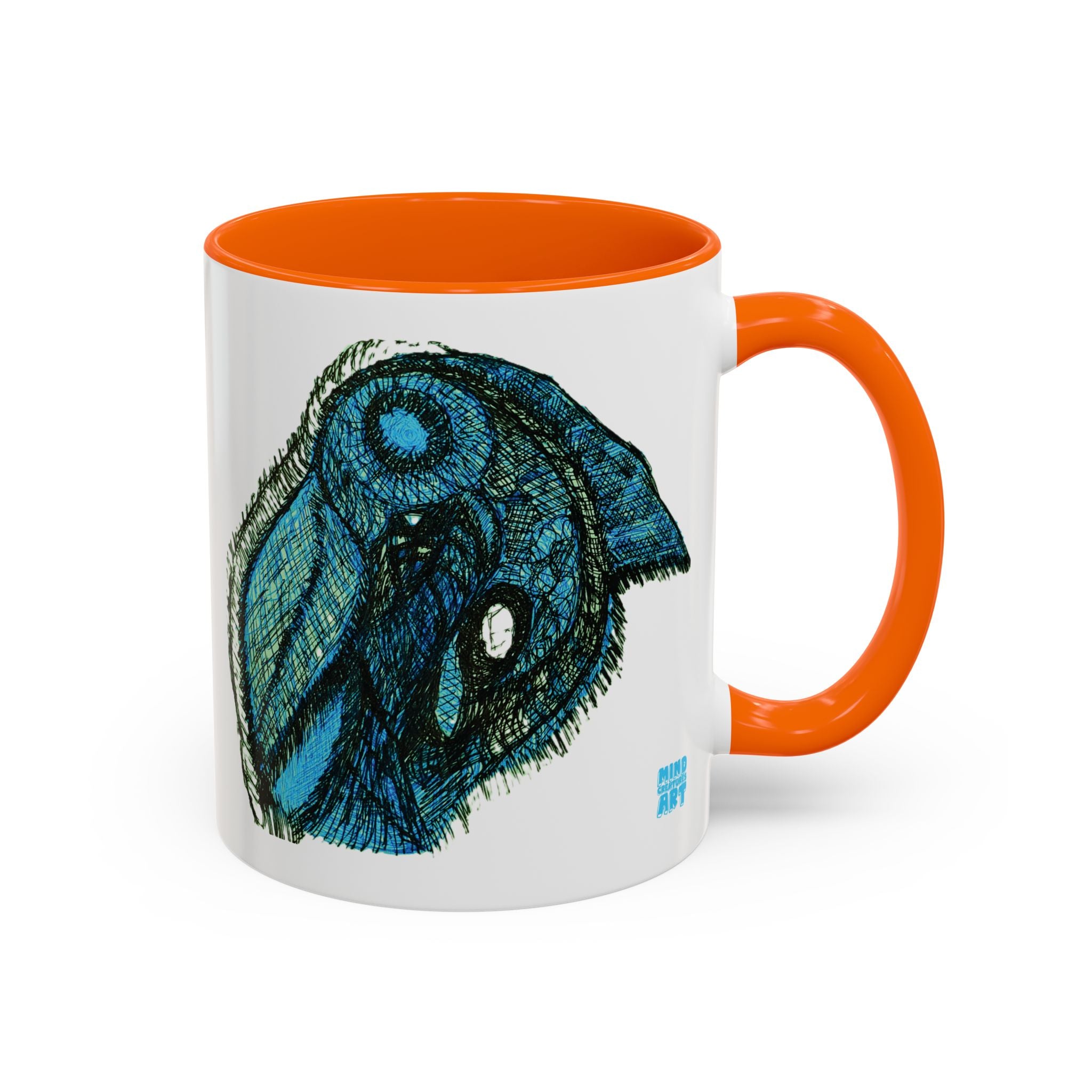 Who Are You? (Teal) Accent Coffee Mug (11oz, 15oz)