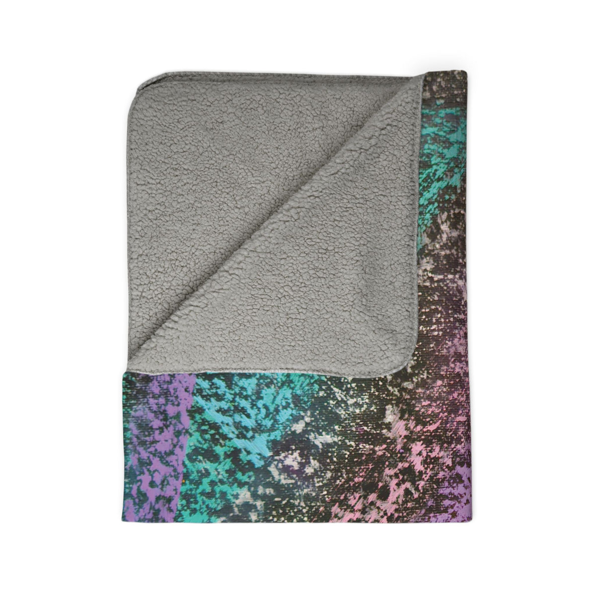 Code Fleece Sherpa Blanket