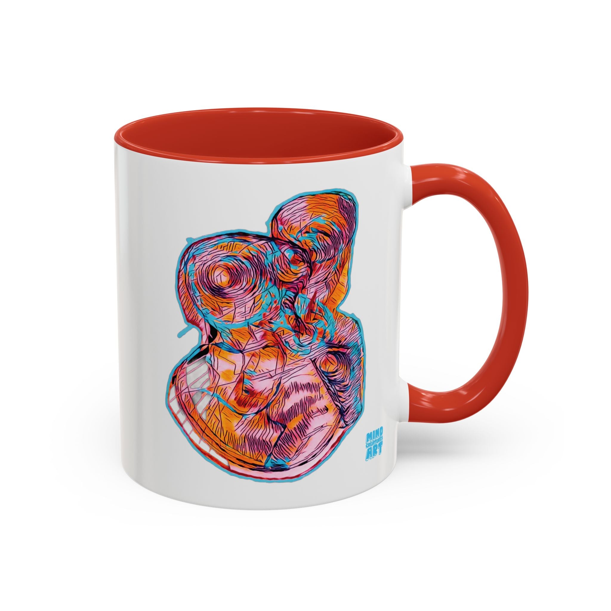 Curiosity (Pink) Accent Coffee Mug (11oz, 15oz)