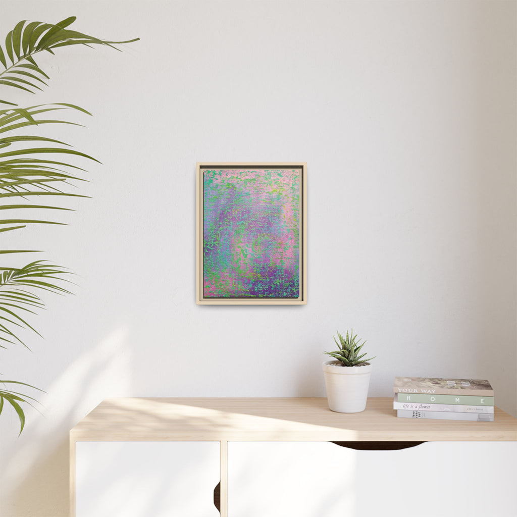Unicorn Matte Canvas, Framed