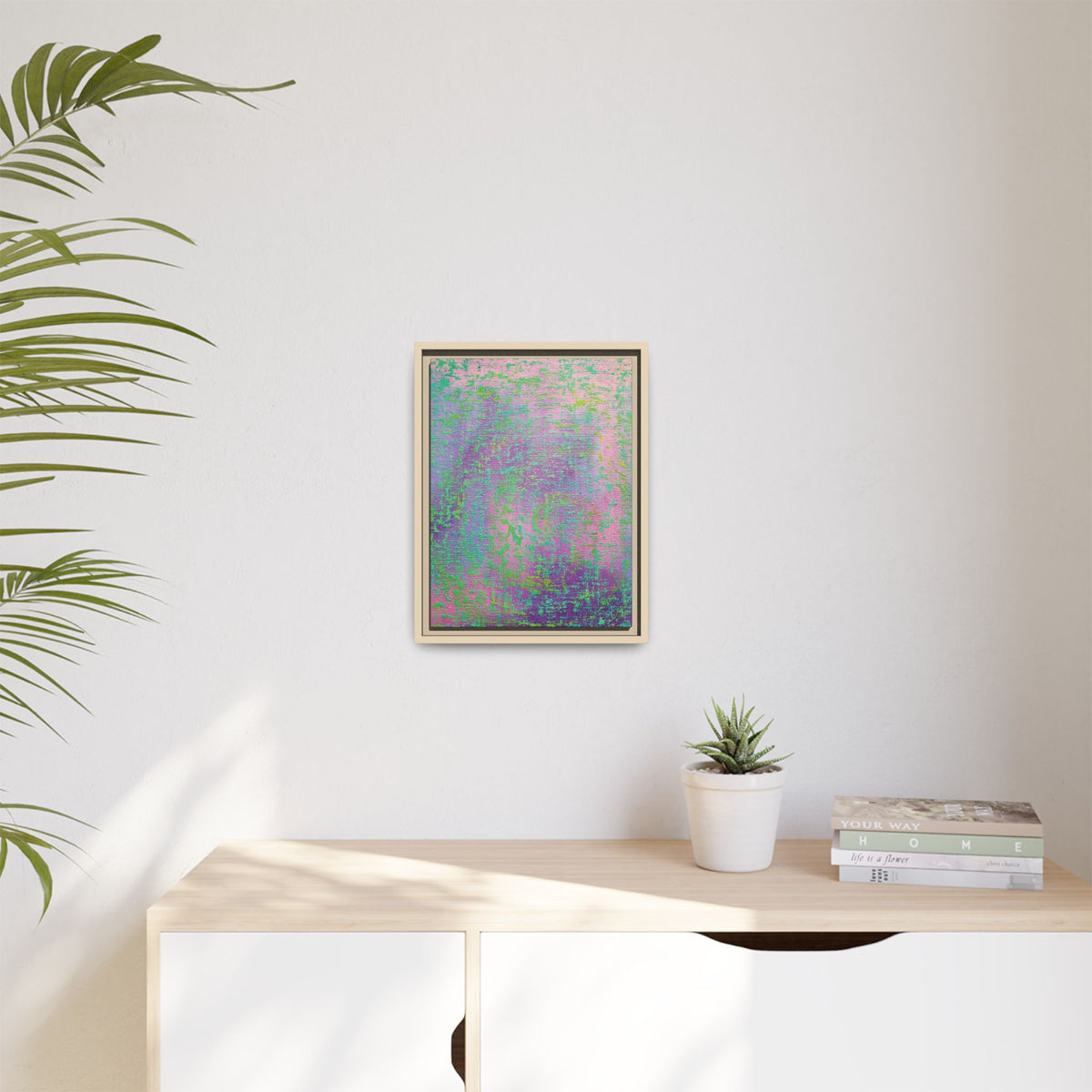 Unicorn Matte Canvas, Framed