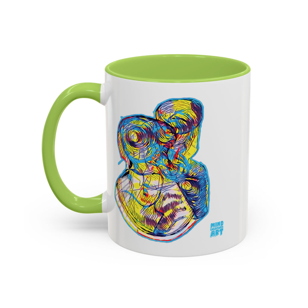 Curiosity (Neon) Accent Coffee Mug (11oz, 15oz)