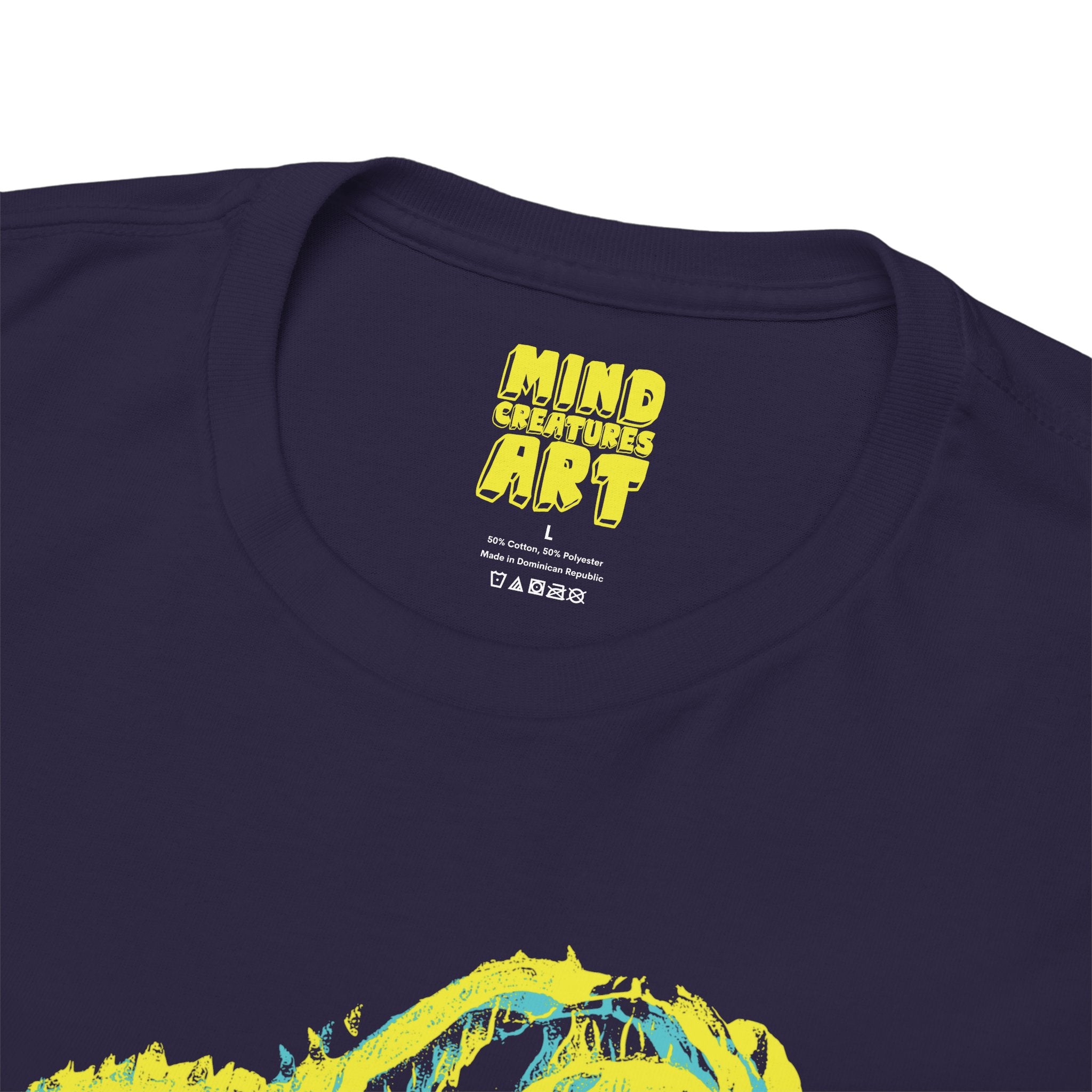 Exploration (Blur, Yellow & Blue) Unisex Heavy Cotton Tee