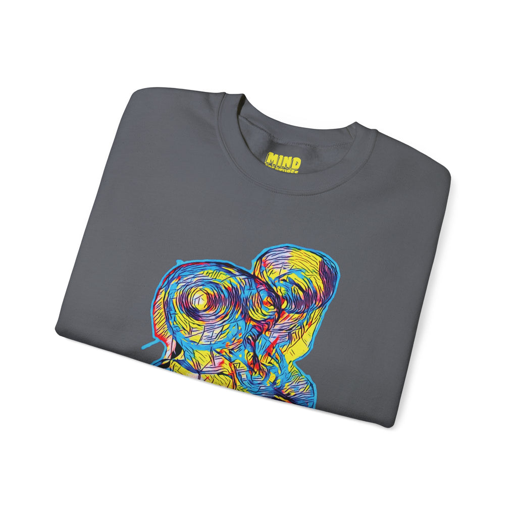 Curiosity (Neon) Unisex Heavy Blend™ Crewneck Sweatshirt