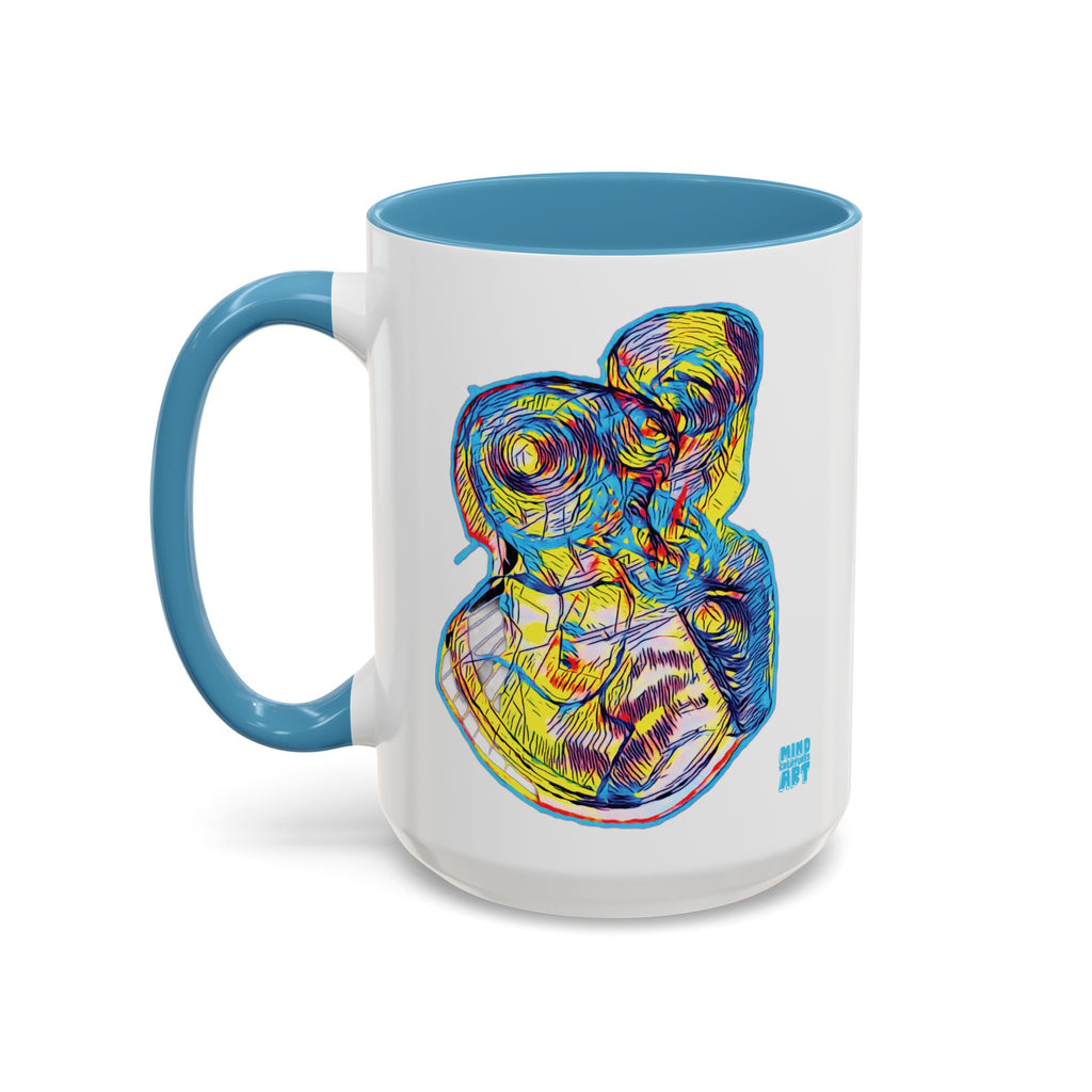 Curiosity (Neon) Accent Coffee Mug (11oz, 15oz)