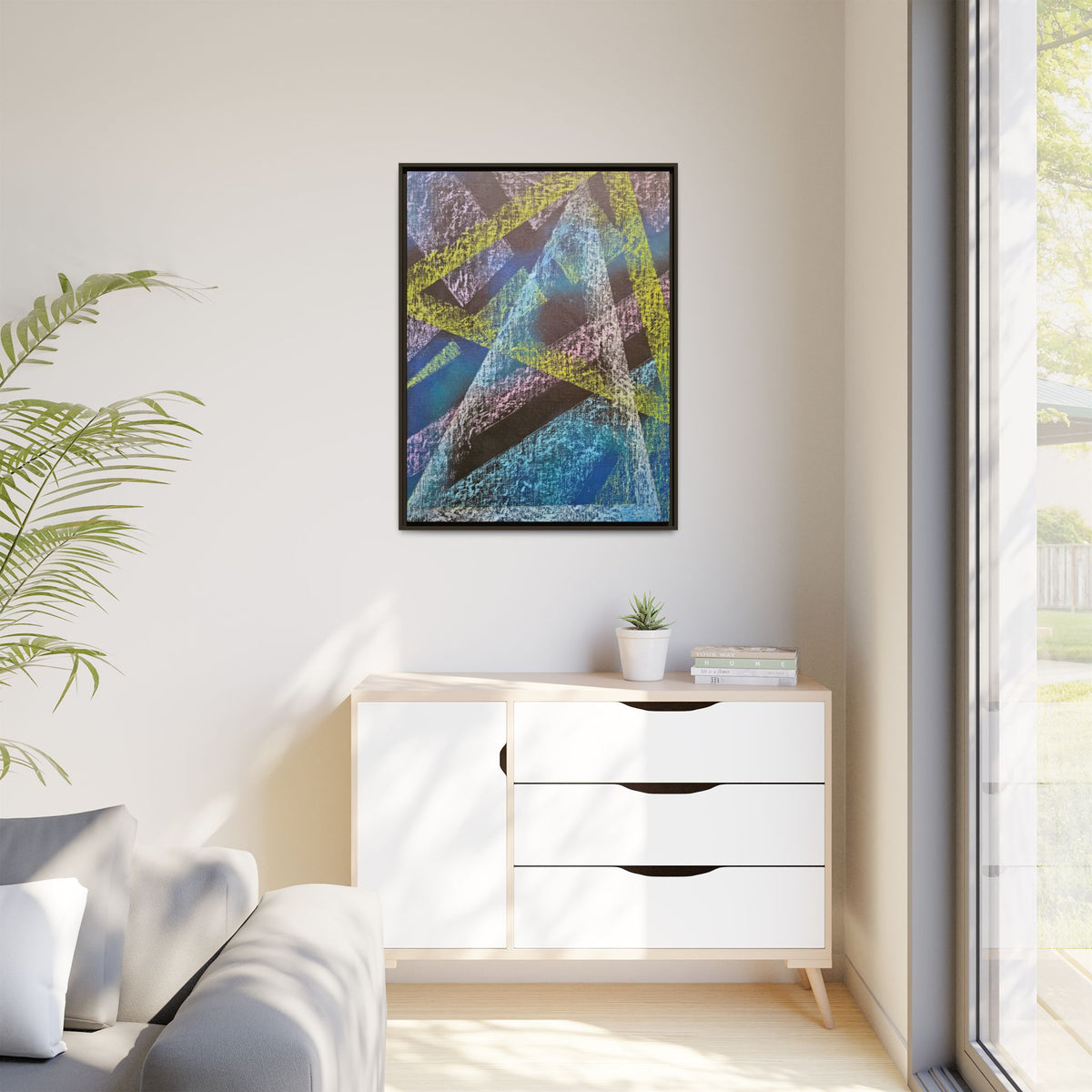 Believe (V2) Matte Canvas, Framed