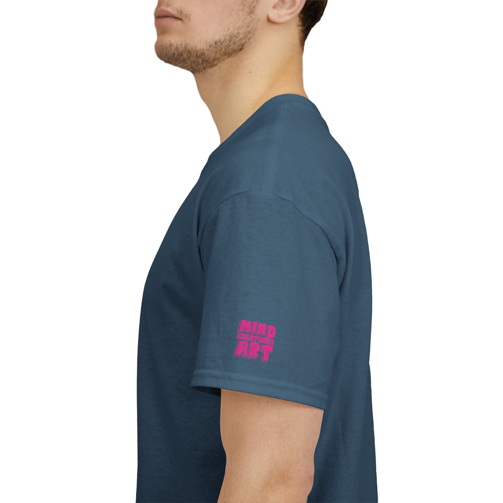 Cheshire (Pink & Green) Unisex Heavy Cotton Tee