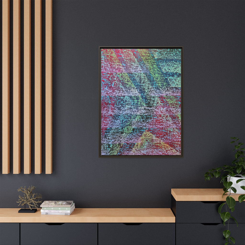 Elocution Matte Canvas, Framed