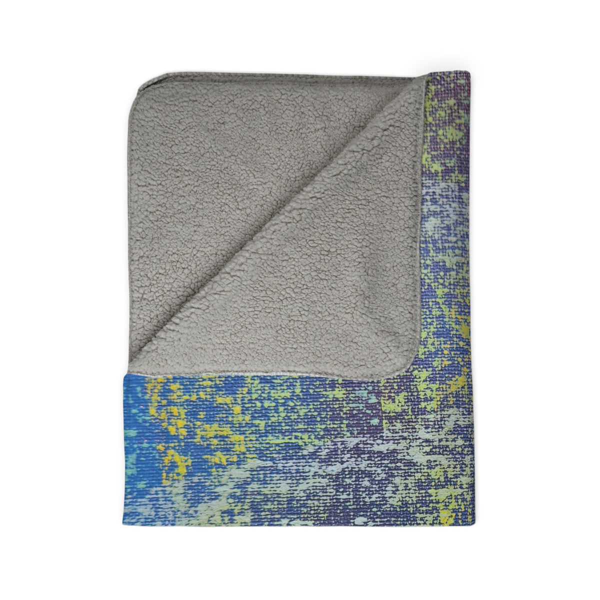 Hazy Fleece Sherpa Blanket