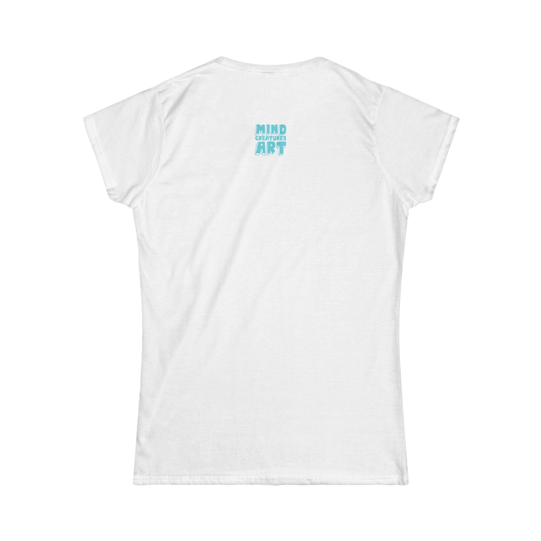 Davy Jones (Electric Green & Blue) Women's Softstyle Tee