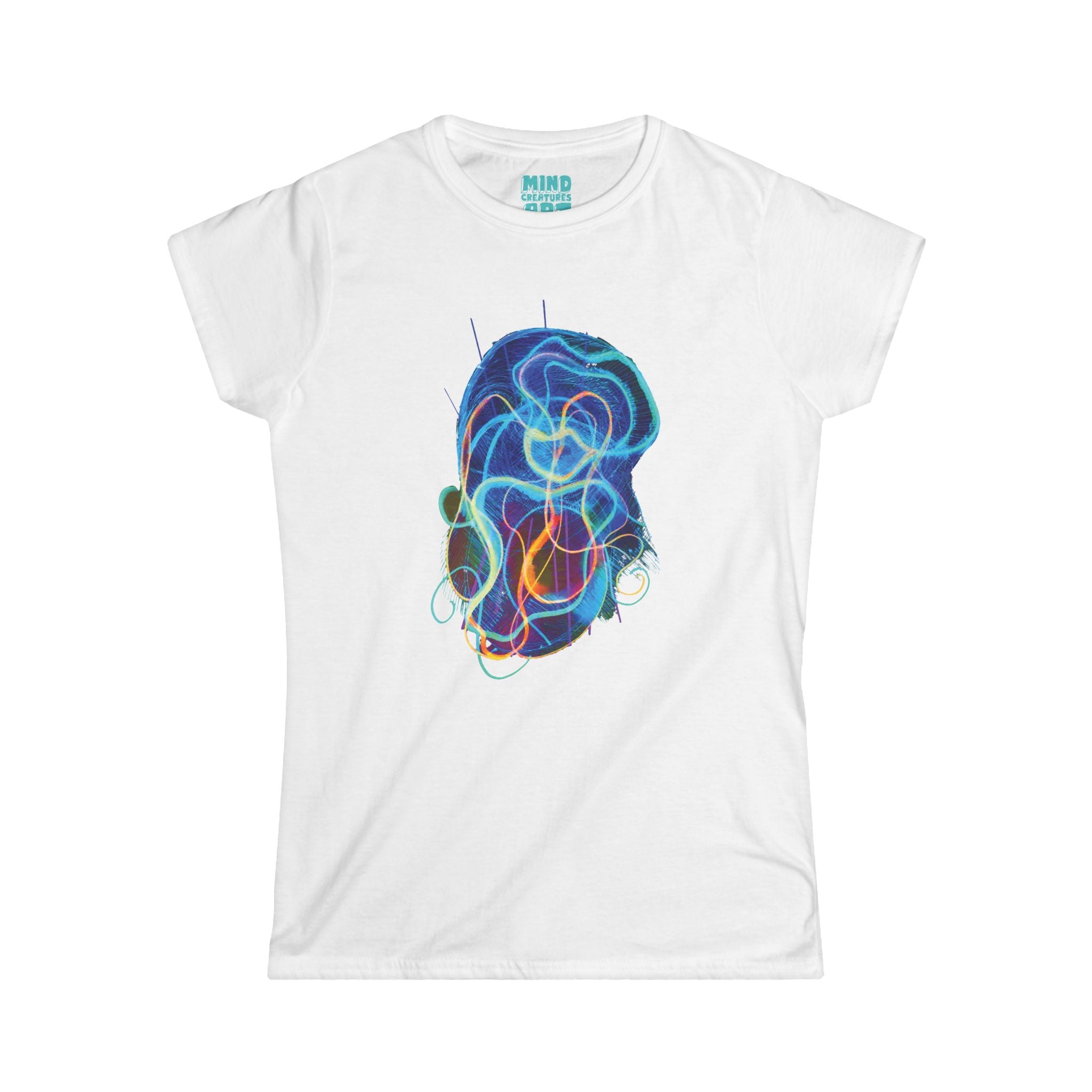 Davy Jones (Electric Blue) Women's Softstyle Tee