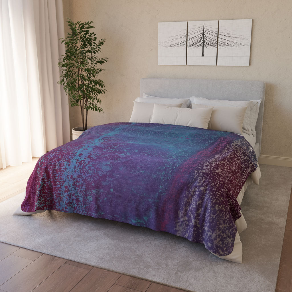 Disrupt Fleece Sherpa Blanket