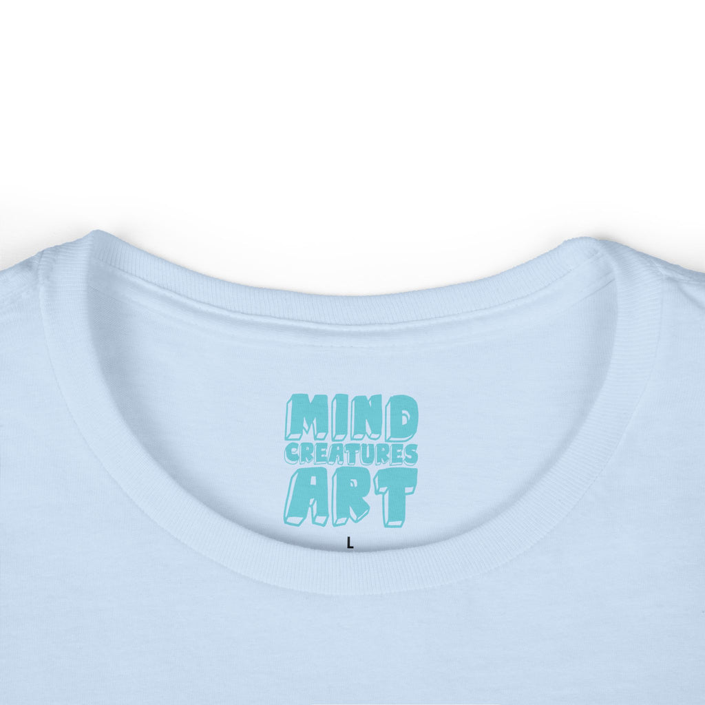 Davy Jones (Electric Green & Blue) Women's Softstyle Tee