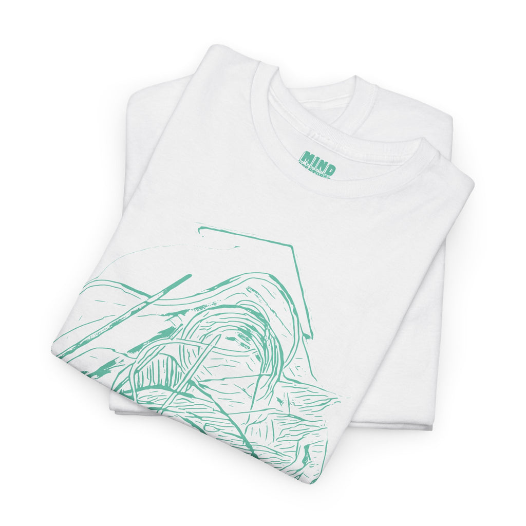 Dive Reflex (Teal) Unisex Heavy Cotton Tee