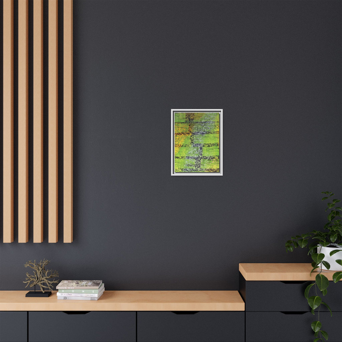 Experiment Matte Canvas, Framed