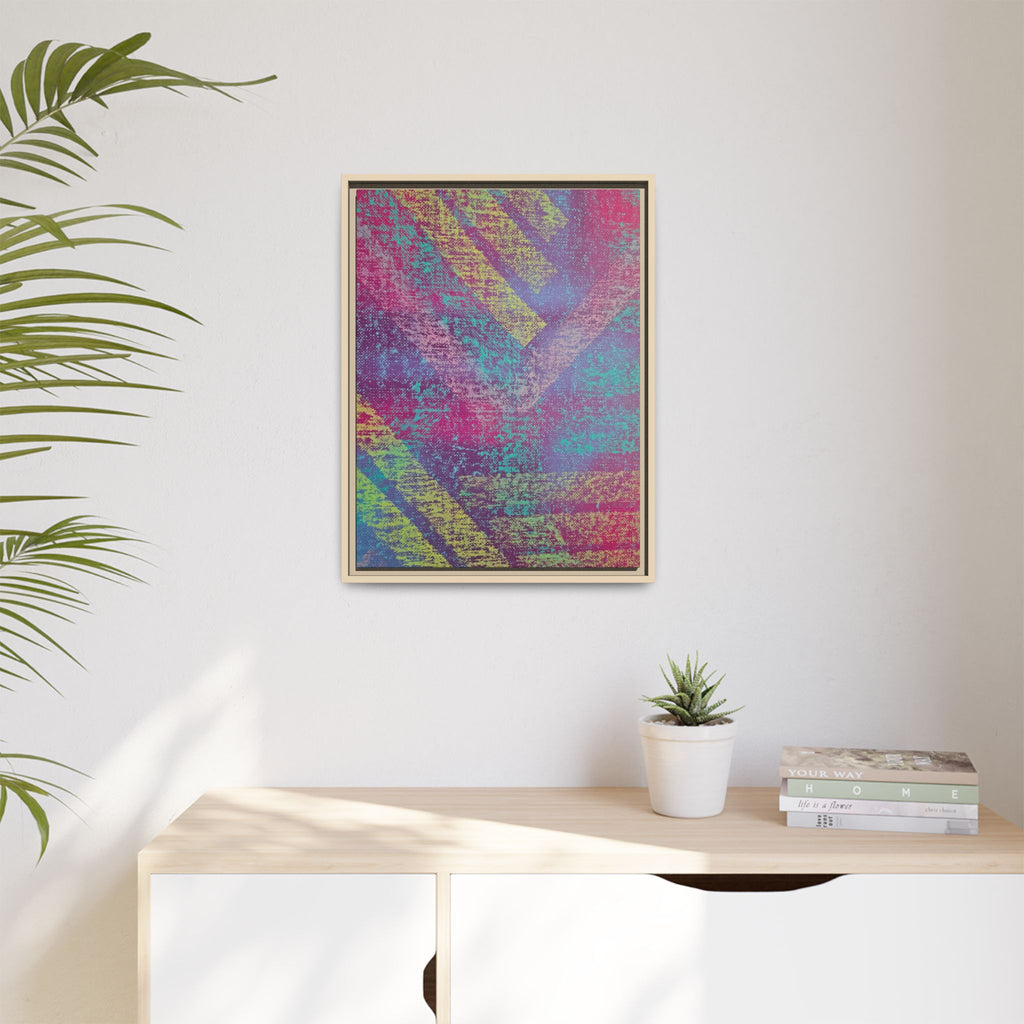 Construct Matte Canvas, Framed
