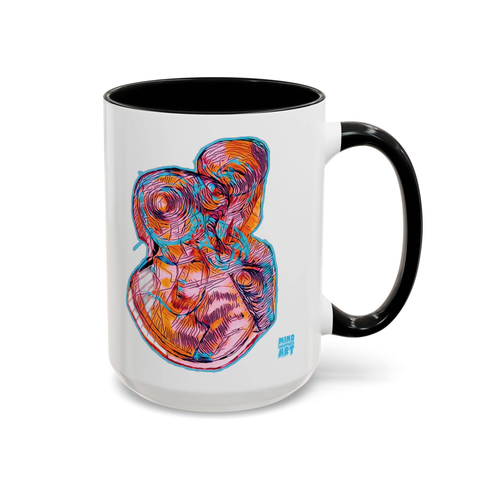 Curiosity (Pink) Accent Coffee Mug (11oz, 15oz)