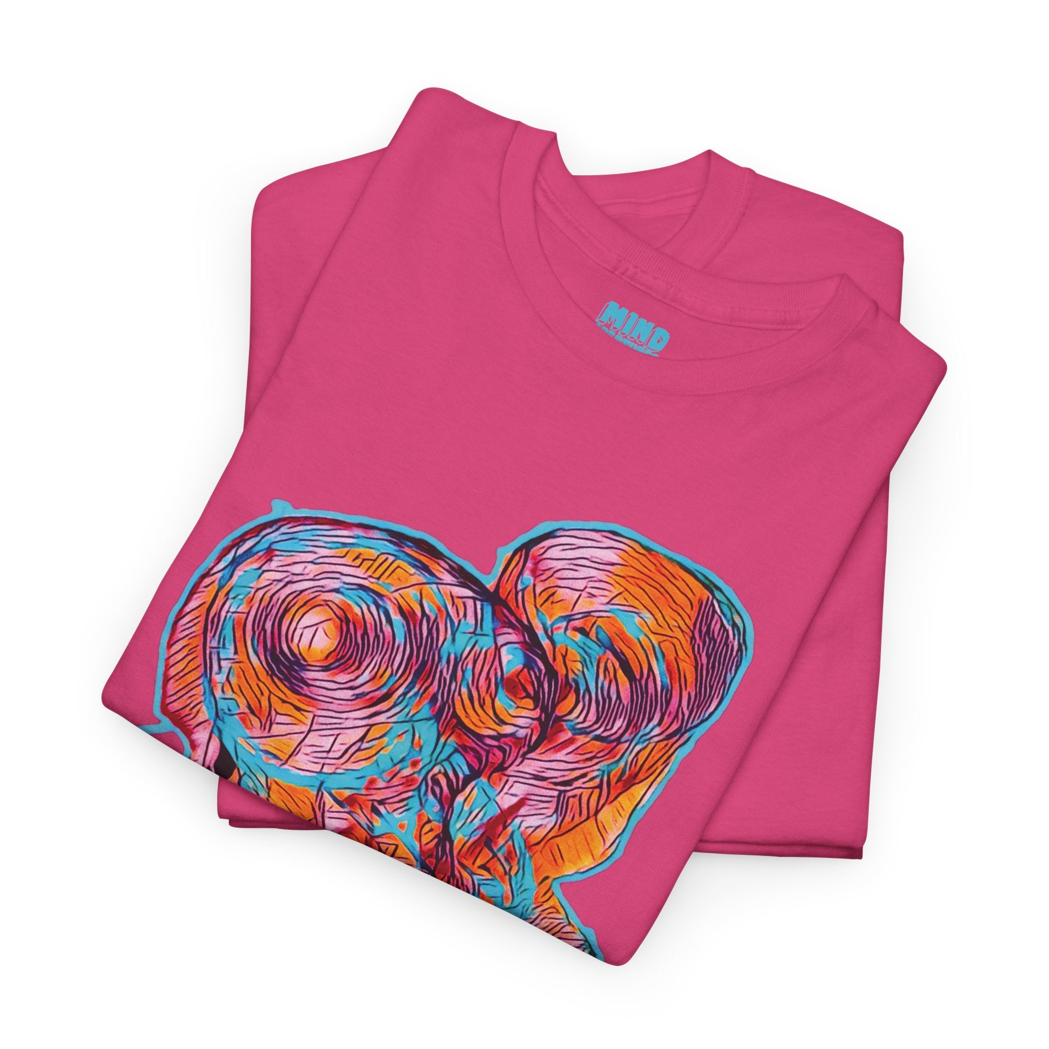 Curiosity (Pink) Unisex Heavy Cotton Tee