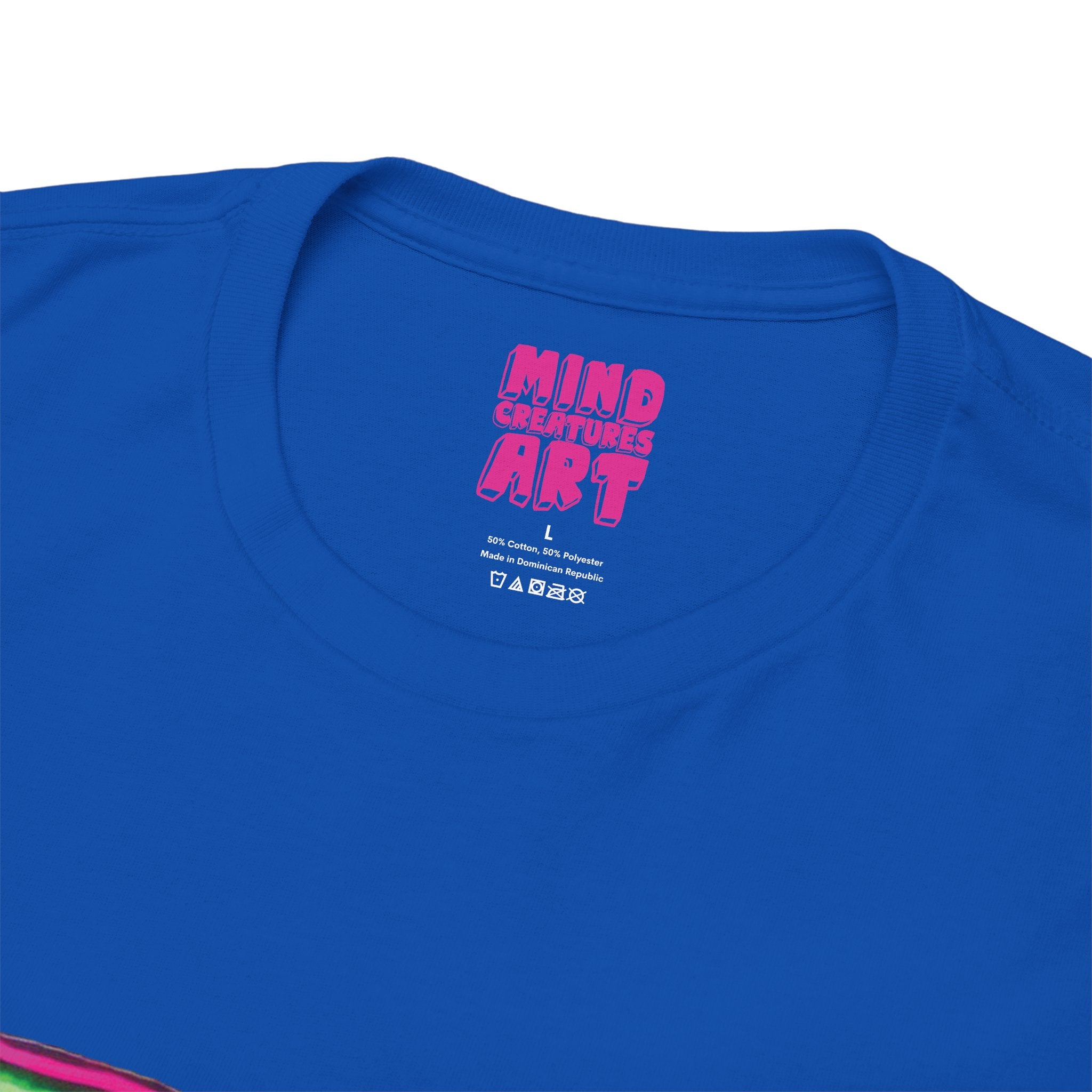 Cheshire (Pink & Green) Unisex Heavy Cotton Tee