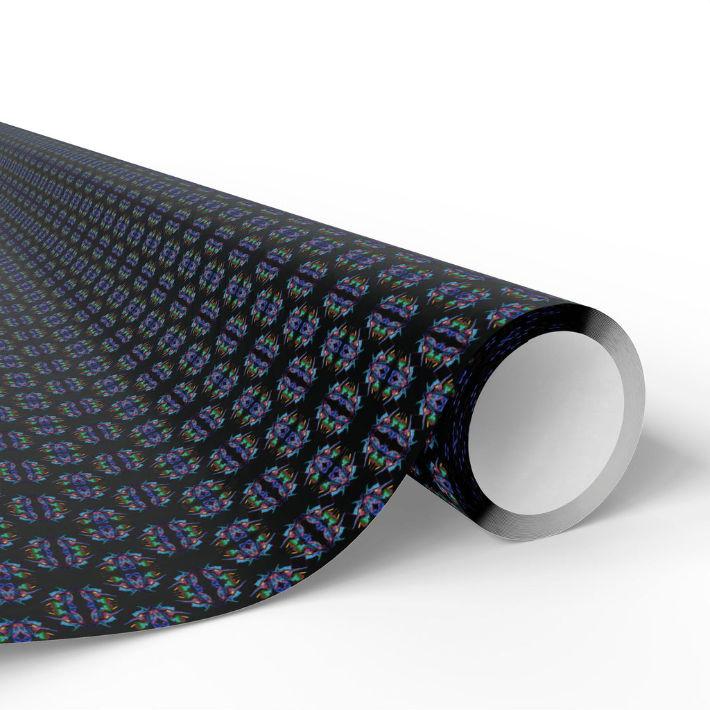 Watching (Mirror, Black Background) Heavy Wrapping Paper