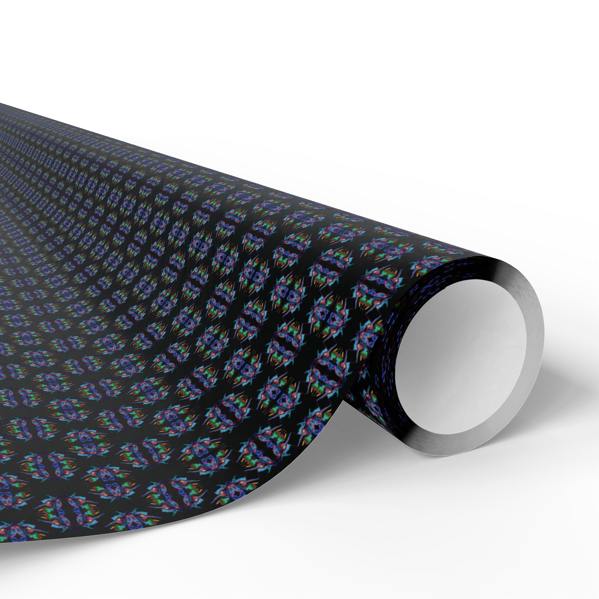 Watching (Mirror, Black Background) Heavy Wrapping Paper