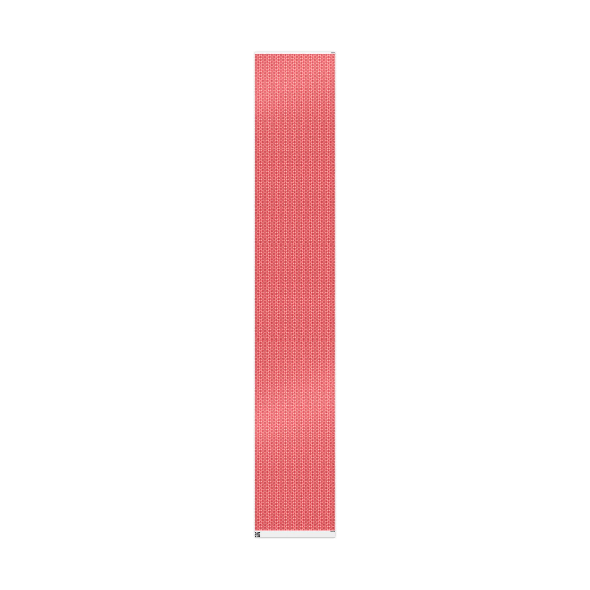 Love (White, Red Background) Heavy Wrapping Paper