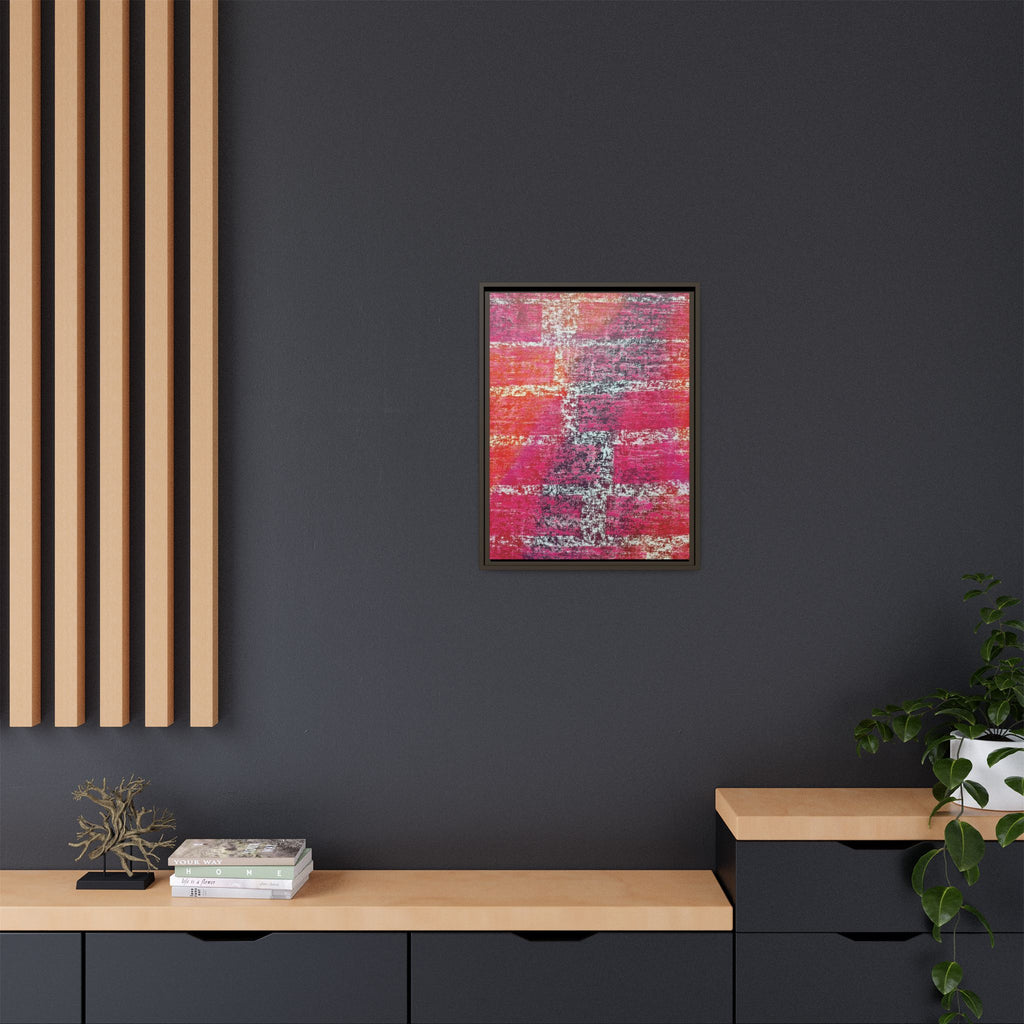 Experiment (V4) Matte Canvas, Framed