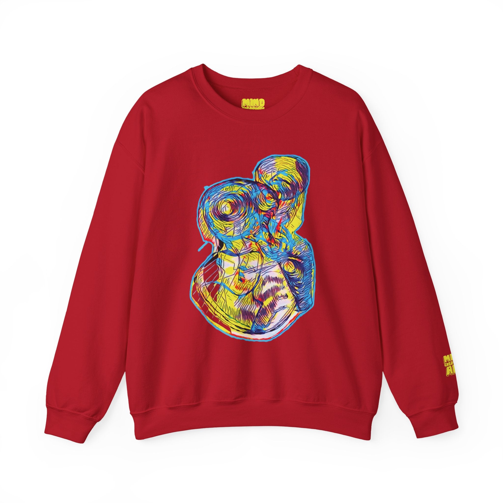 Curiosity (Neon) Unisex Heavy Blend™ Crewneck Sweatshirt