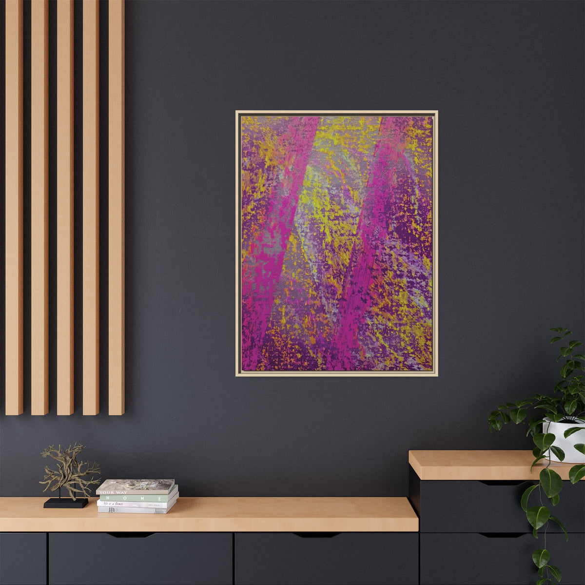 Spring (V3) Matte Canvas, Framed
