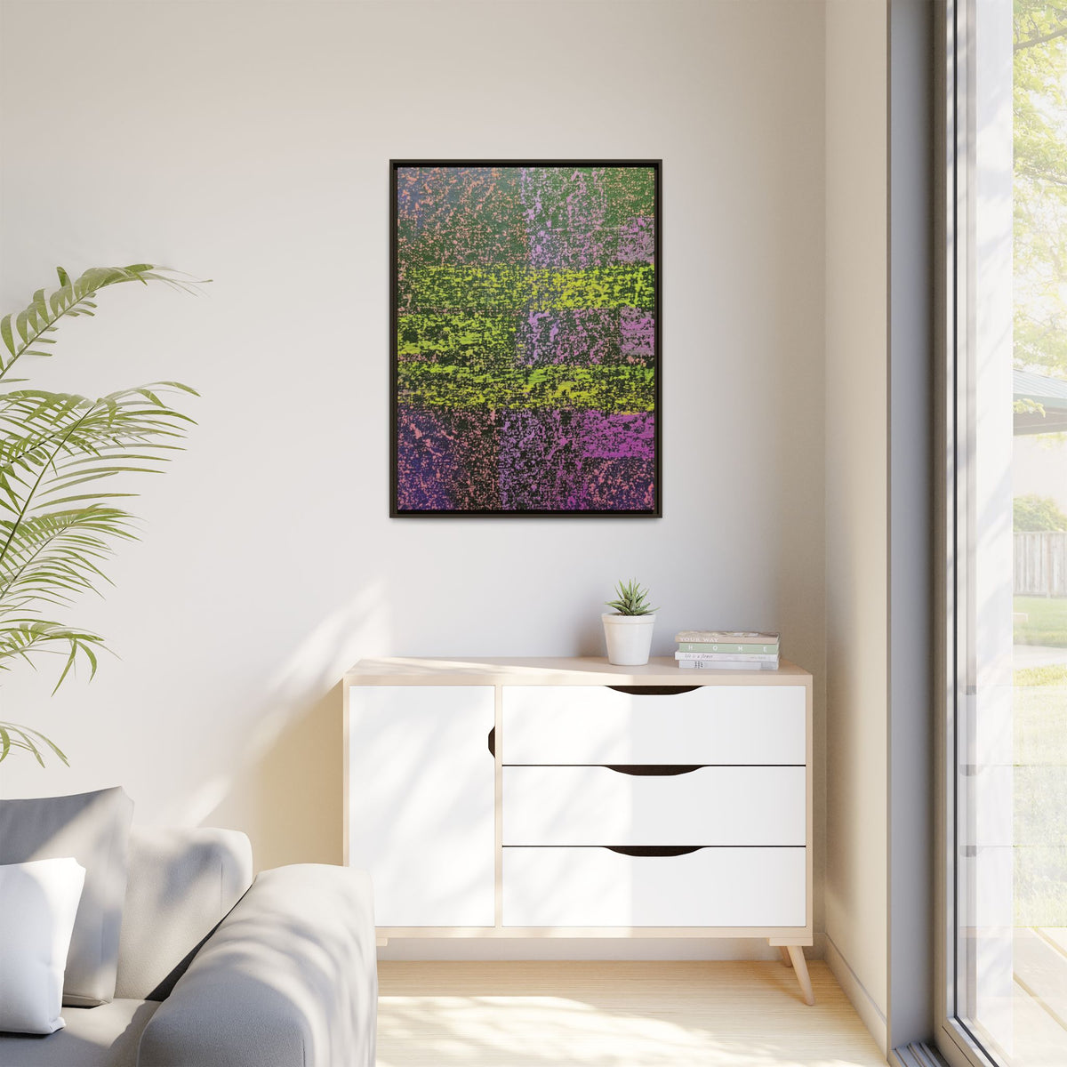 Together (V4) Matte Canvas, Framed