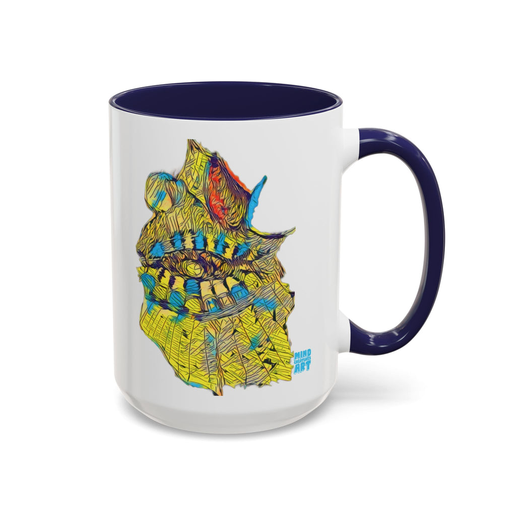 Hypnagogic (Neon) Accent Coffee Mug (11oz, 15oz)