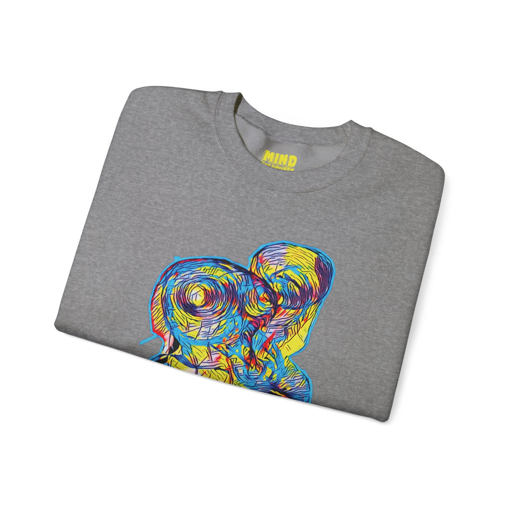 Curiosity (Neon) Unisex Heavy Blend™ Crewneck Sweatshirt