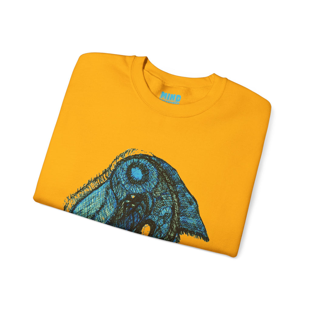Who Are You? (Teal) Unisex Heavy Blend™ Crewneck Sweatshirt