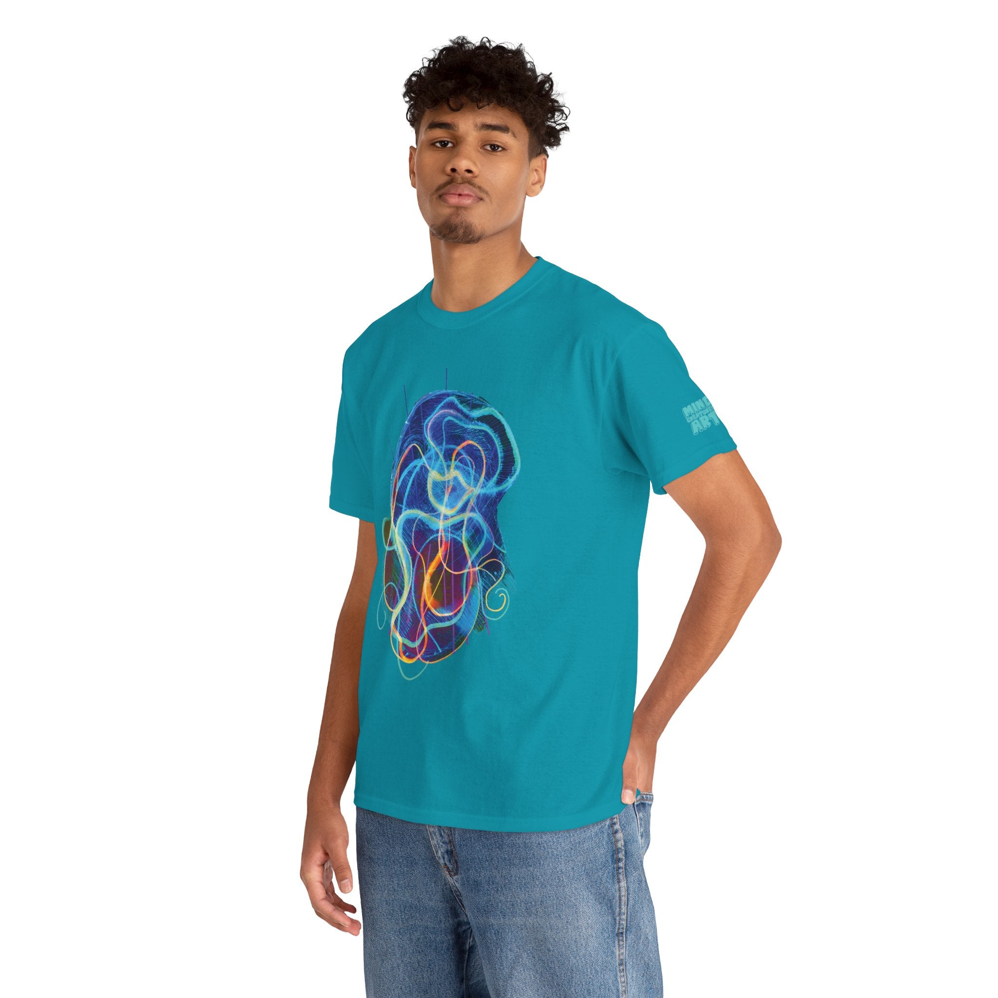 Davy Jones (Electric Blue) Unisex Heavy Cotton Tee