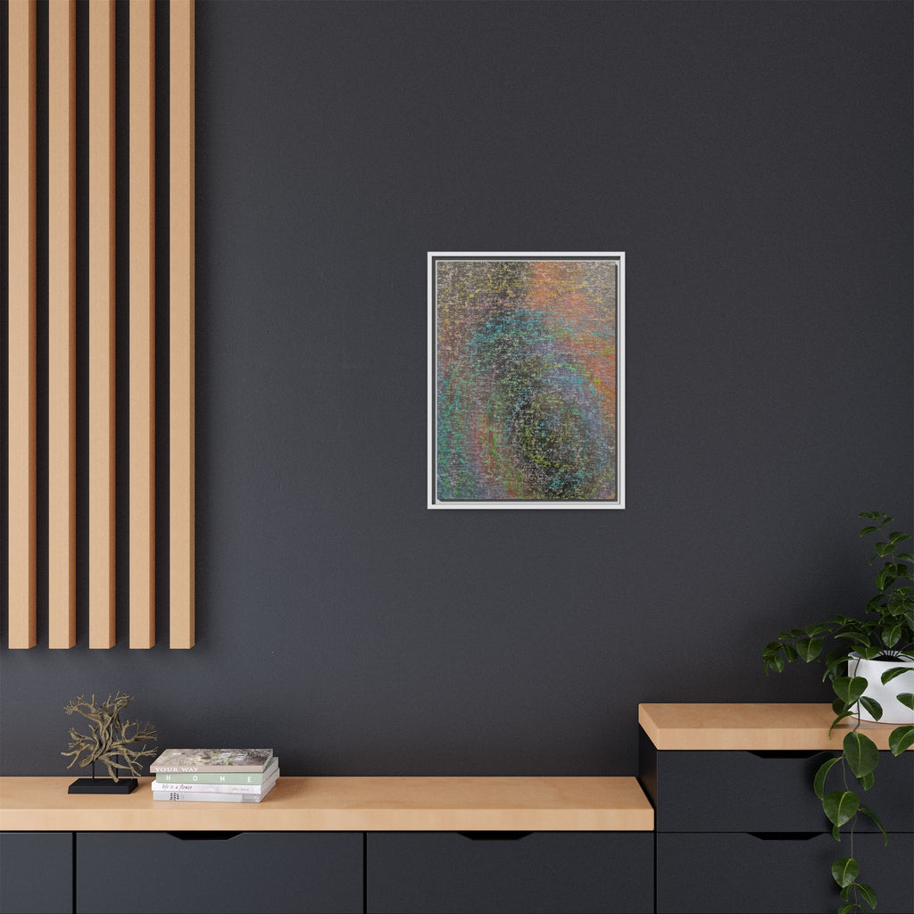 Iridescent Matte Canvas, Framed
