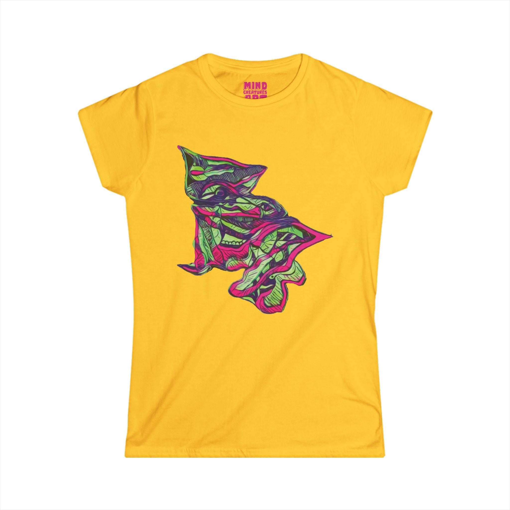 Cheshire (Pink & Green) Women's Softstyle Tee